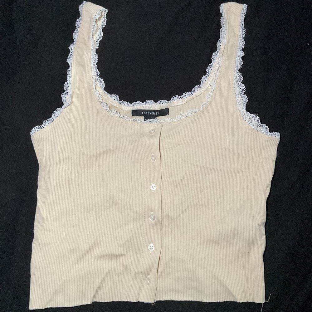 Yellow tank top from forever 21